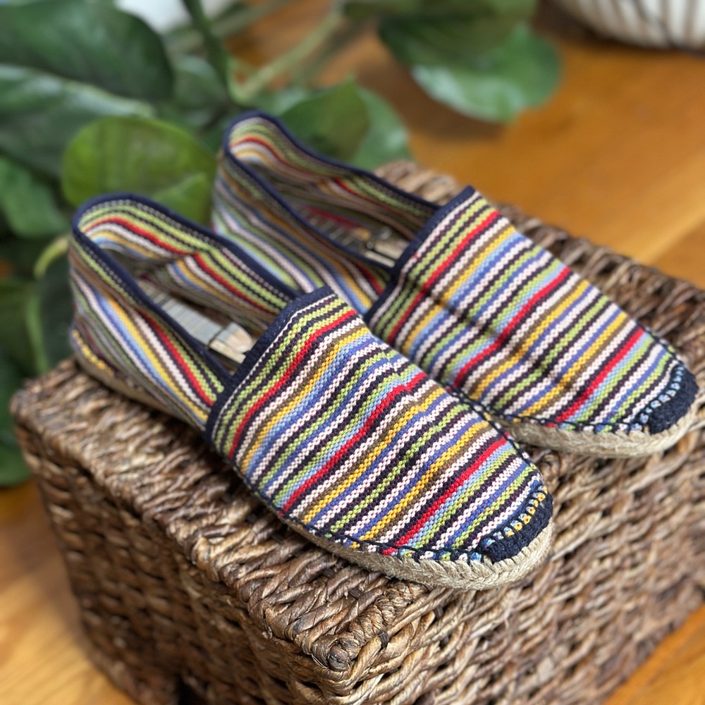 Toni Pons Striped Multicolor Canvas Espadrilles
